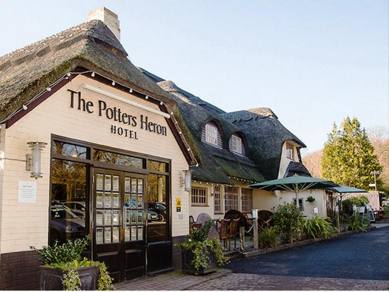 Potters Heron Hotel Ромси Экстерьер фото